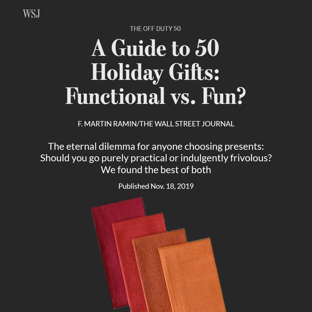 Wall Street Journal Holiday Guide Features Sustainable Threads