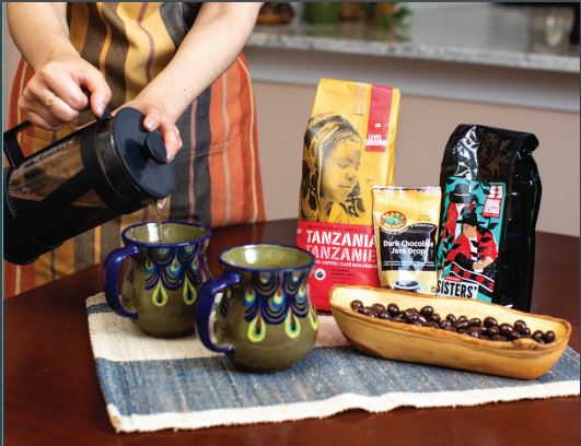 Fair Trade Federation displays Sustainable Threads’ product