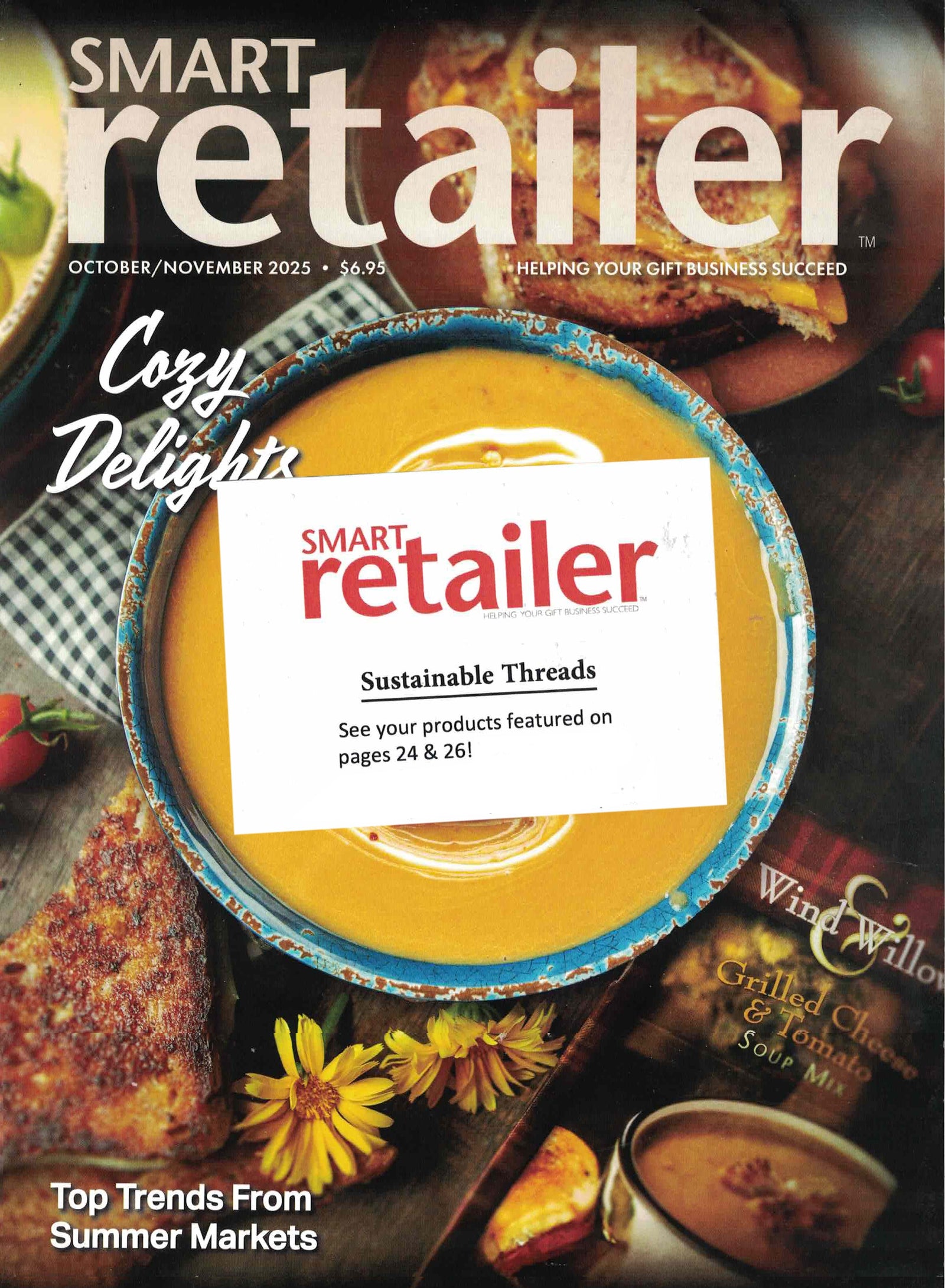 Sustainable Threads Featured In "Smart Retailer" Magazine