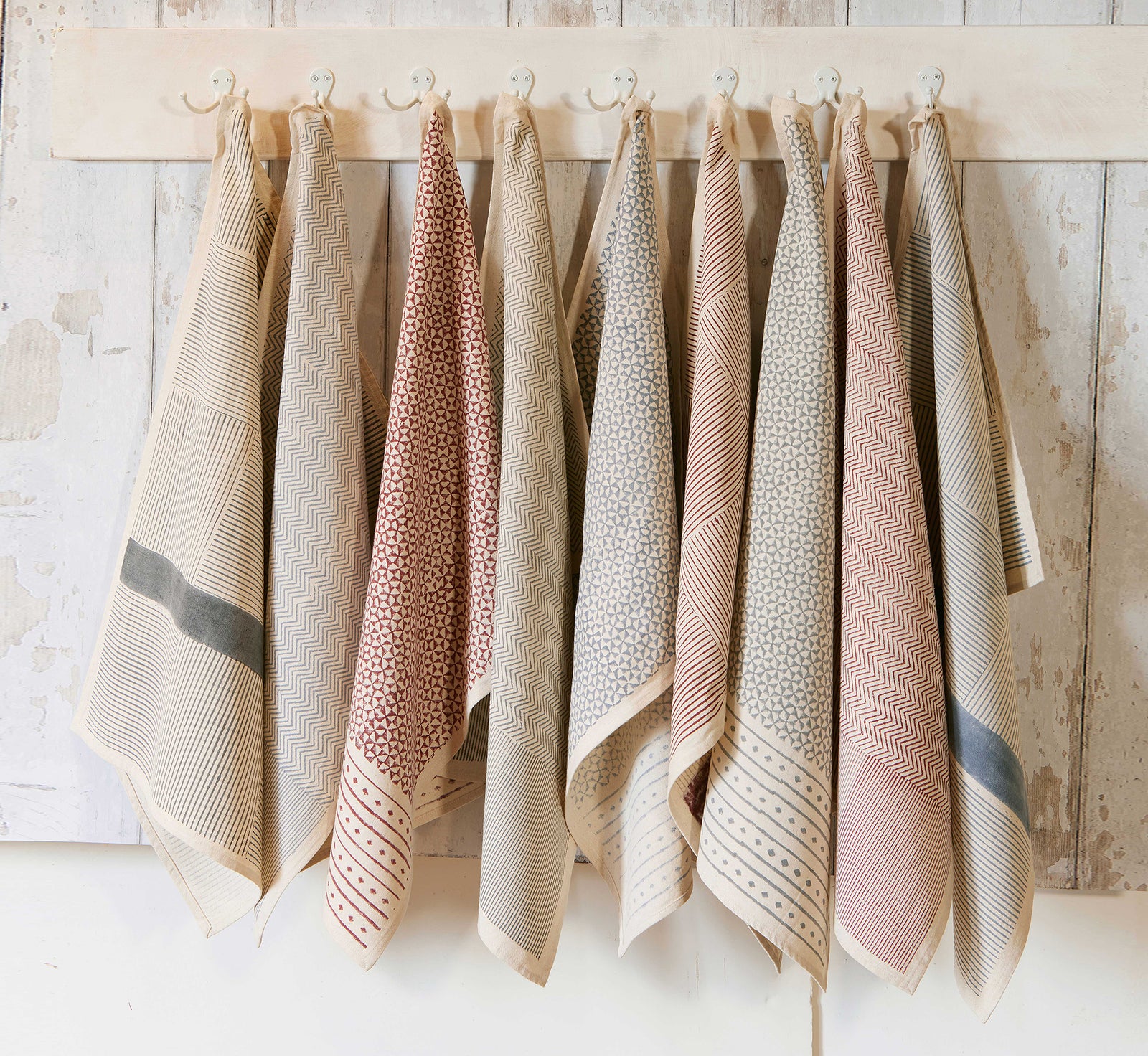 New Addition: Hand Block Printed Kitchen Towels