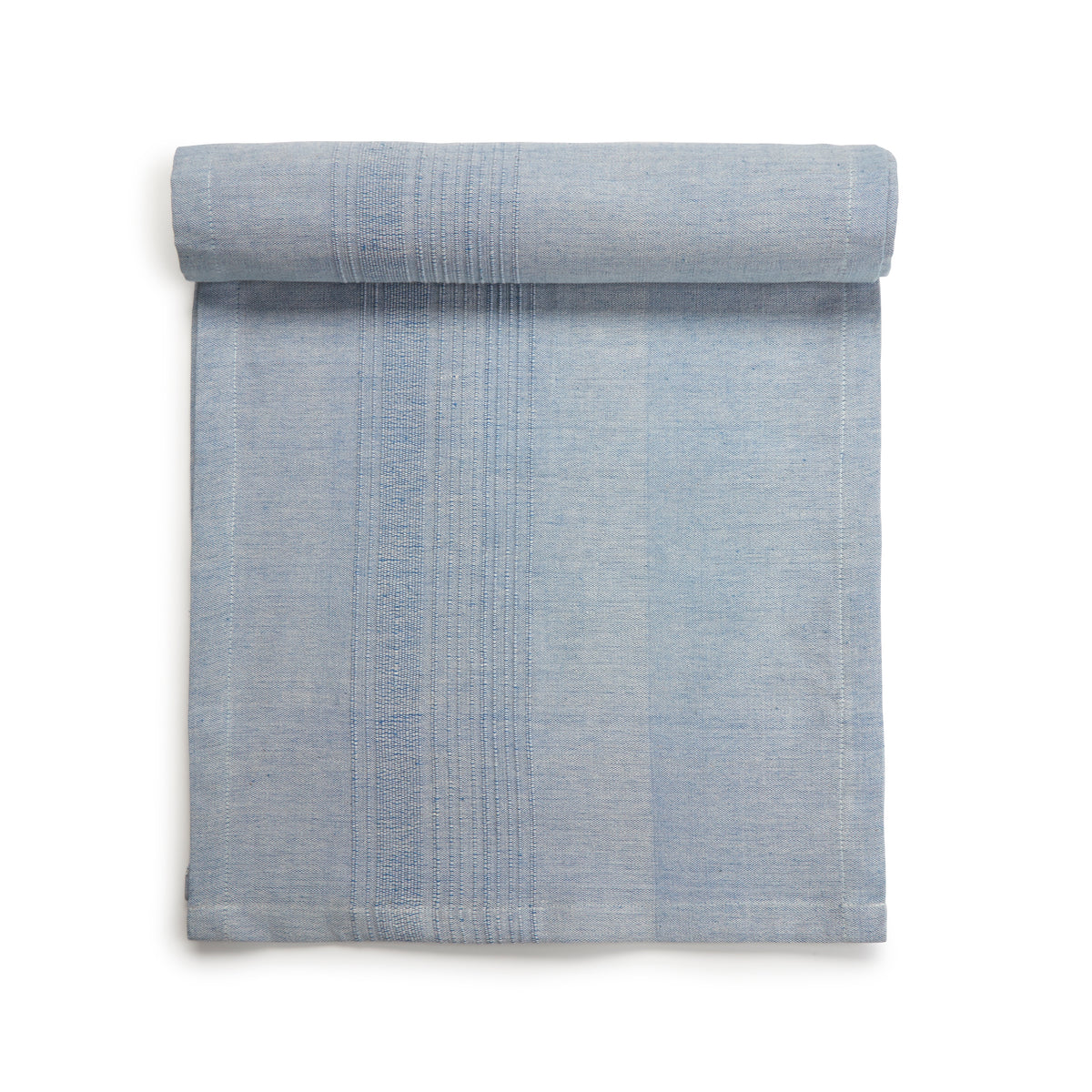 Handwoven Cotton Table Runner | Foundation | Juniper Berry