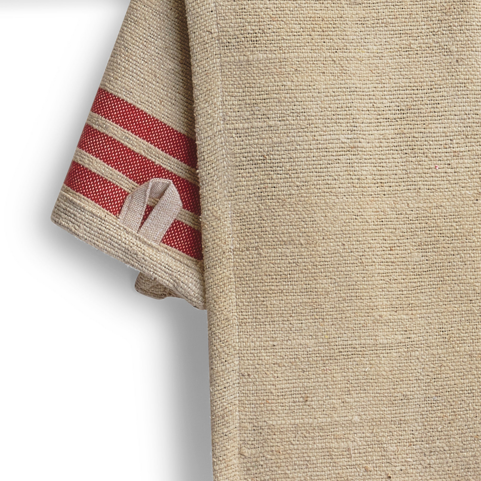 Cotton Kitchen Towels | Handwoven | Direction  | Red