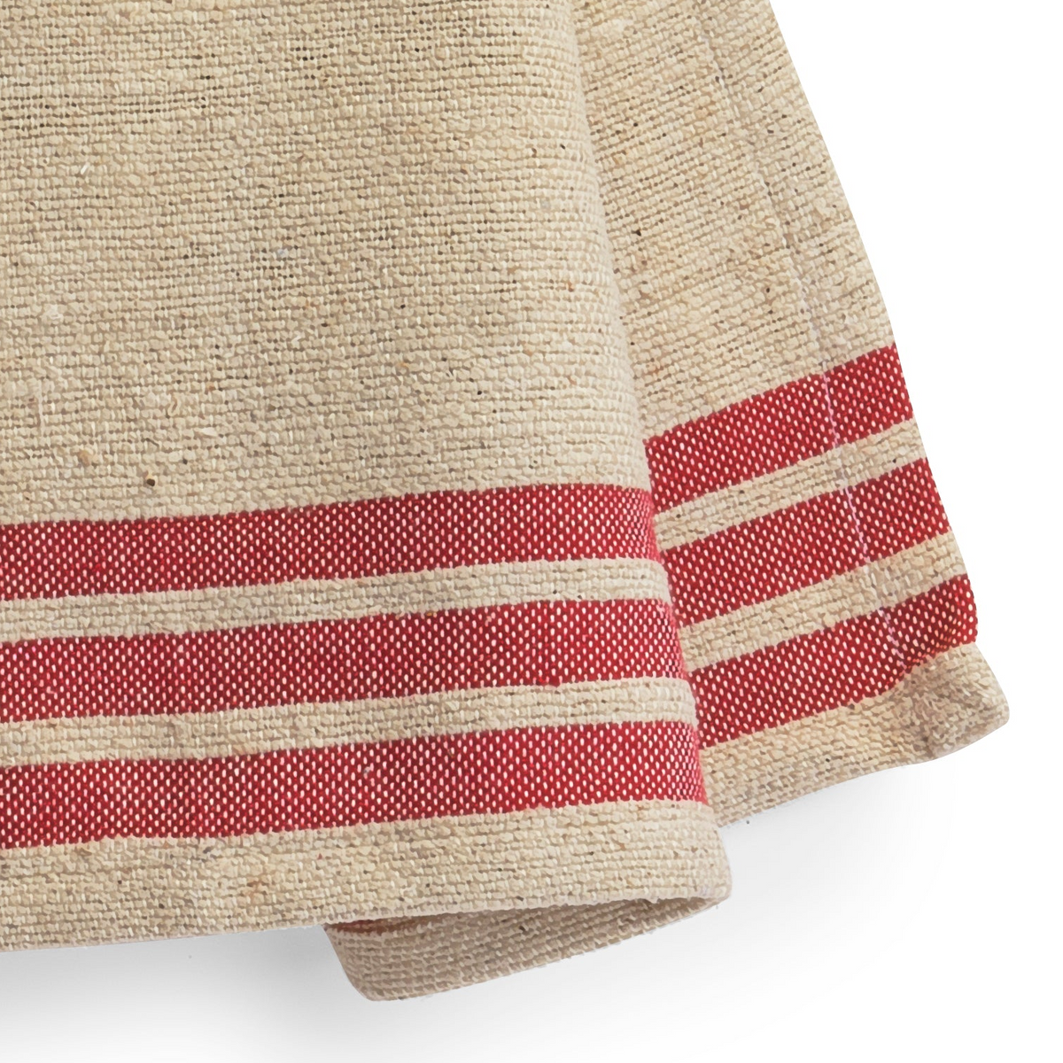 Cotton Kitchen Towels | Handwoven | Direction  | Red