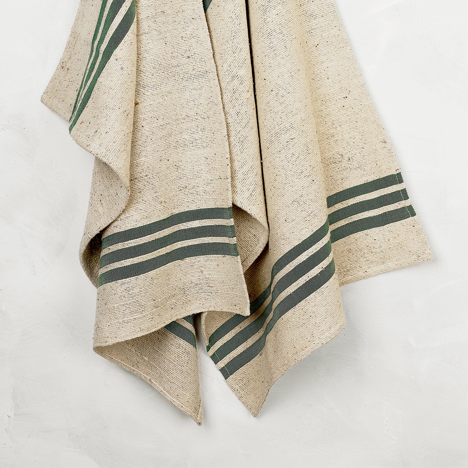 Cotton Kitchen Towels | Handwoven | Direction  | Green