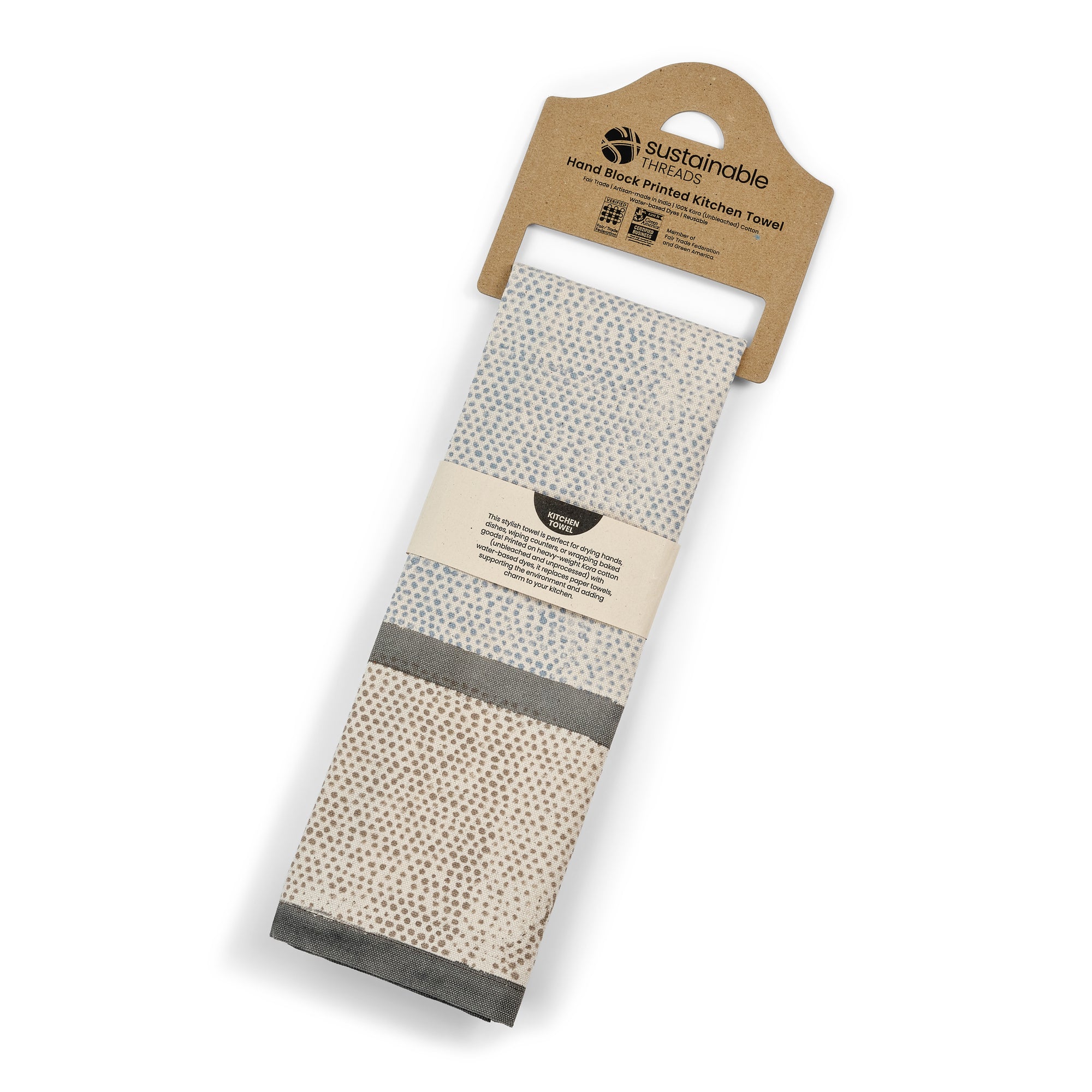 RAINDROP - TEACAKE Kitchen Towel