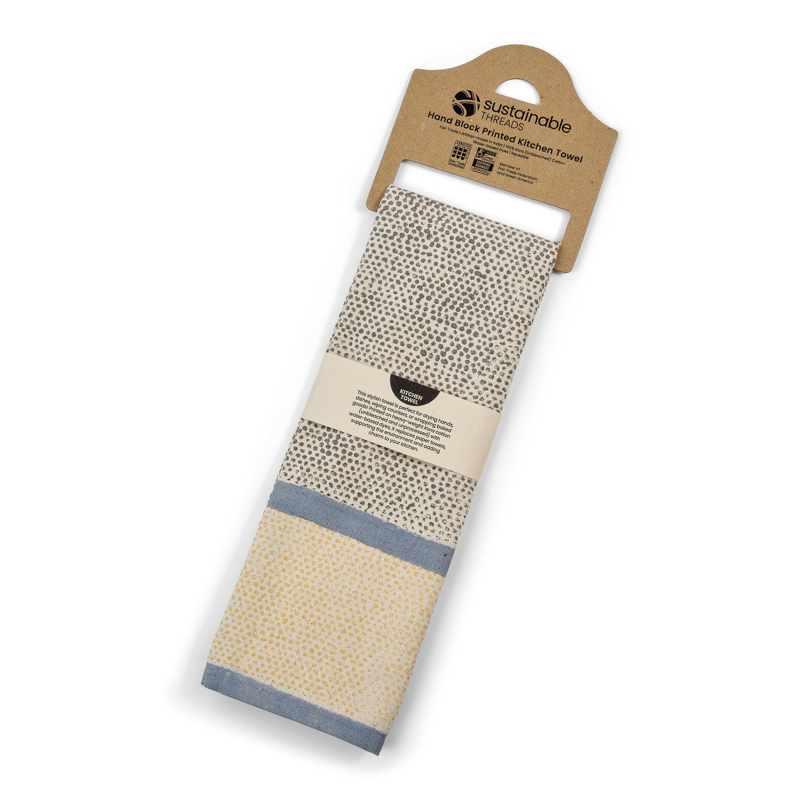 Raindrop - Lemon Truffle Kitchen Towel