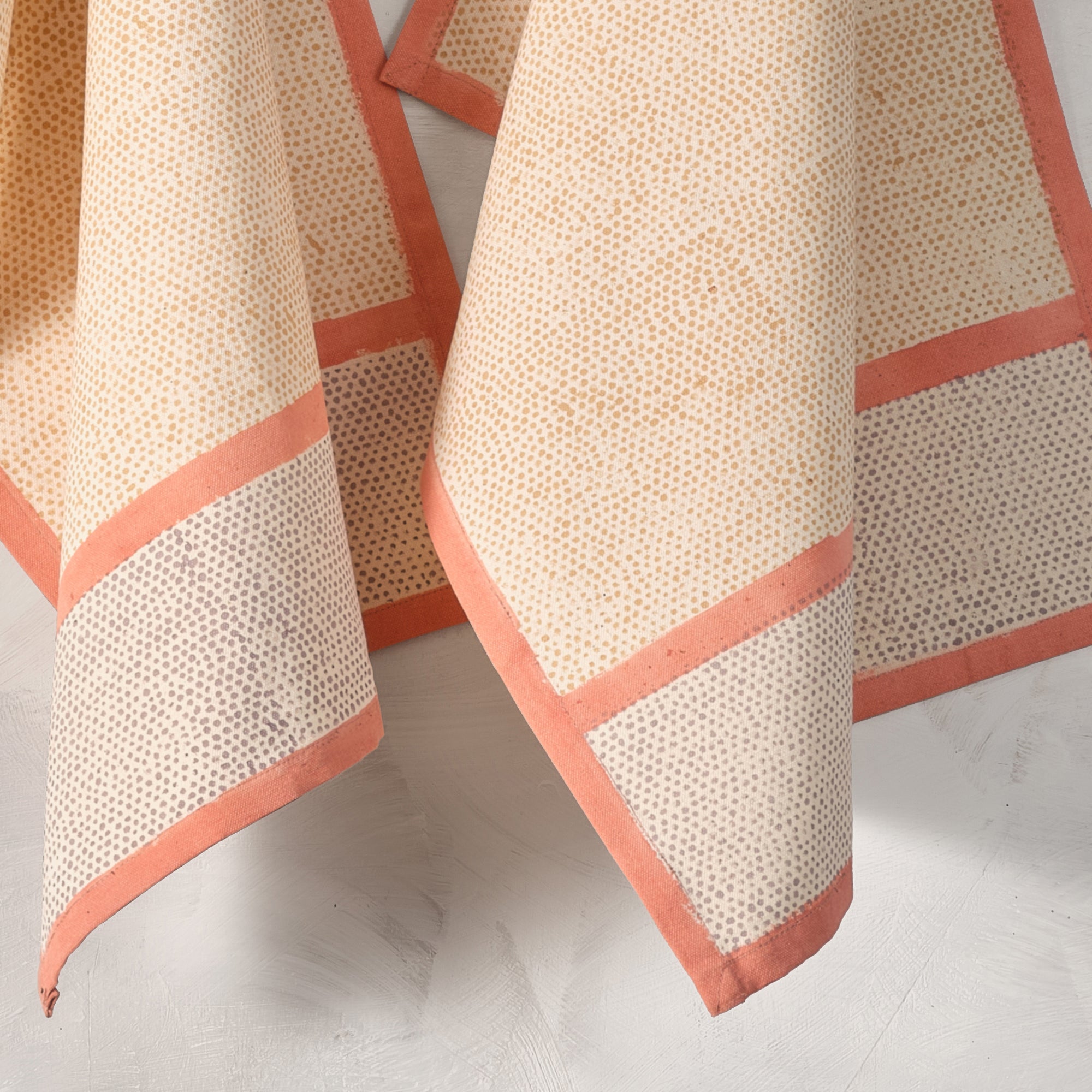 RAINDROP - CINNAMON BLAZE Kitchen Towel