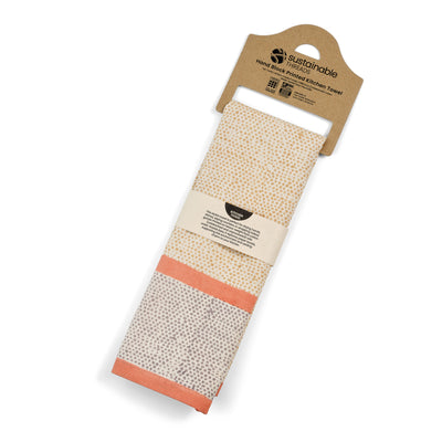 RAINDROP - CINNAMON BLAZE Kitchen Towel