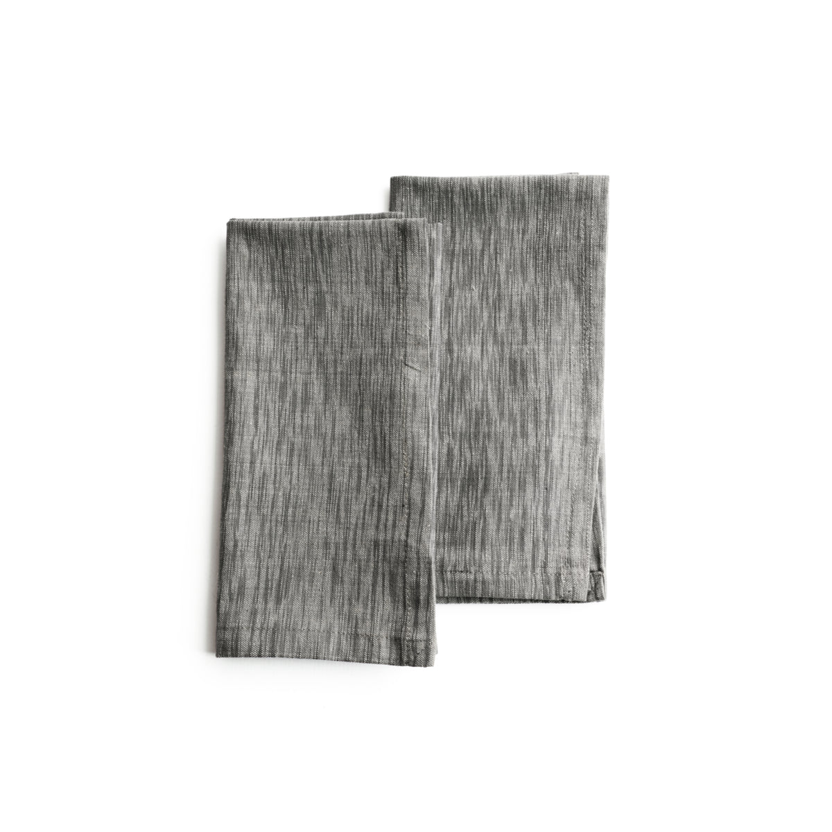 Handwoven Organic Cotton Napkins, Set of 2 | 20" × 20" | Timeless | Udaipur