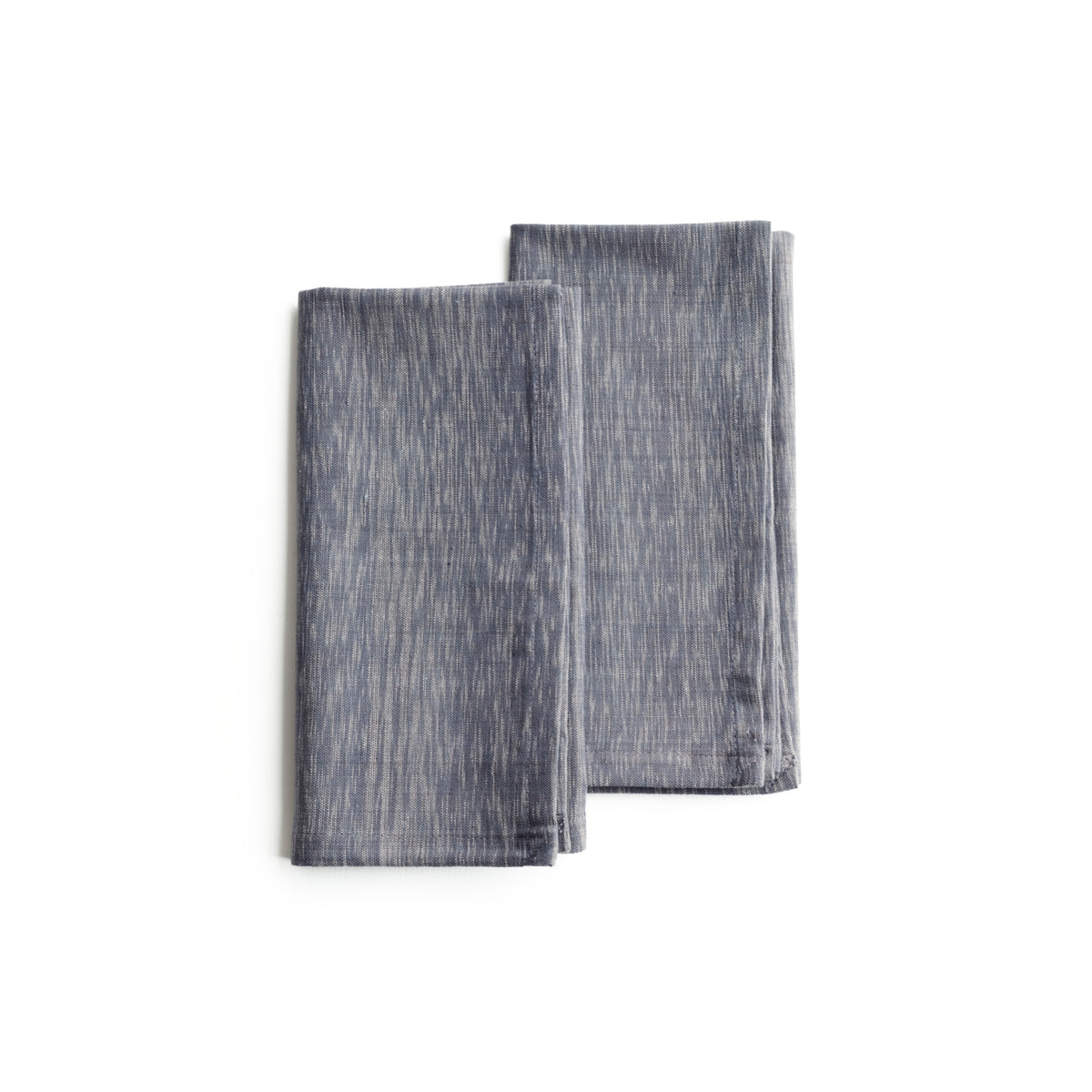 Handwoven Organic Cotton Napkins, Set of 2 | 20" × 20" | Timeless | Nainital