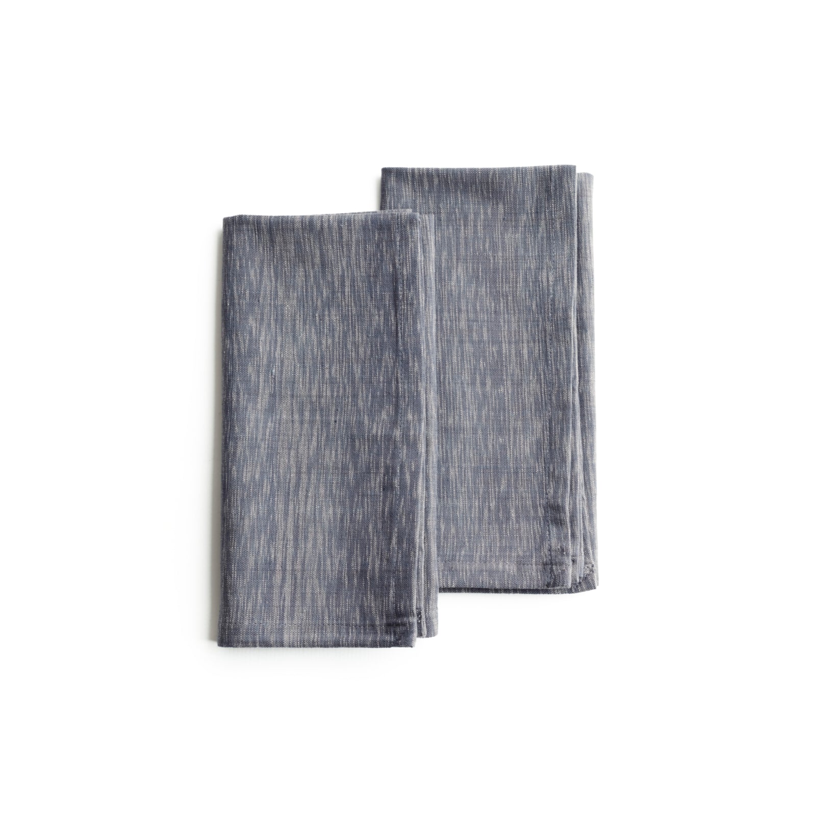 Handwoven Organic Cotton Napkins, Set of 2 | 20" × 20" | Timeless | Nainital