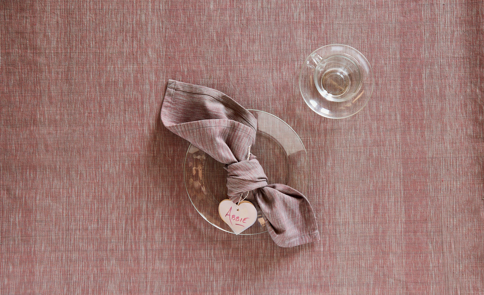 Handwoven Organic Cotton Napkins, Set of 2 | 20" × 20" | Timeless | Darjeeling