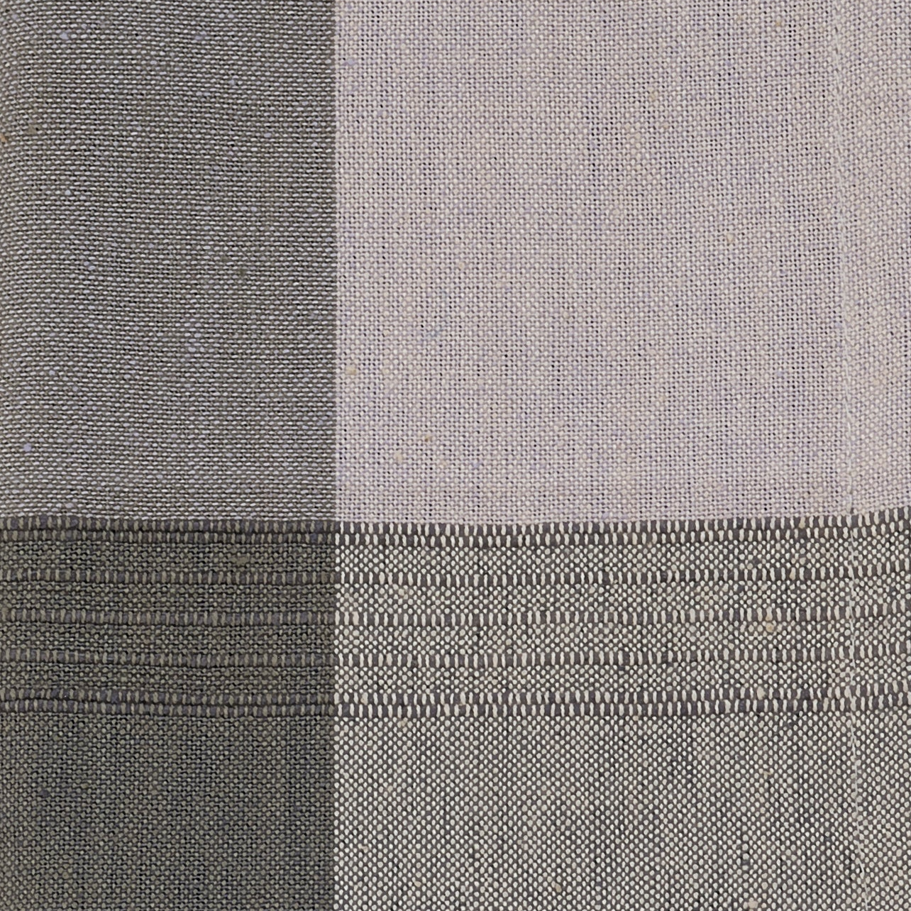 Handwoven Cotton Napkins, Set of 2 | 20" × 20" | Moonbeam