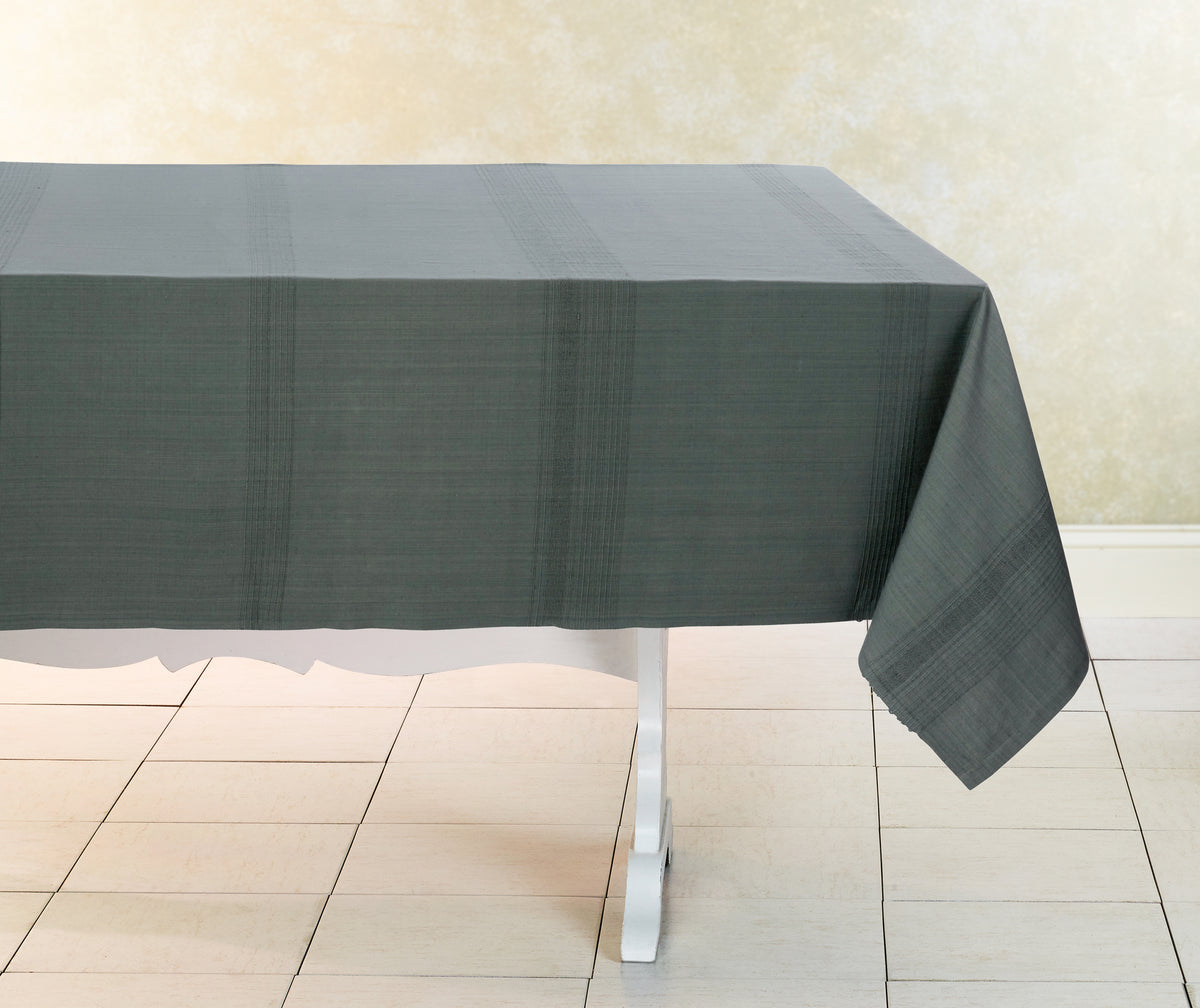 Handwoven Kora Cotton Tablecloths | Foundation | Mushroom
