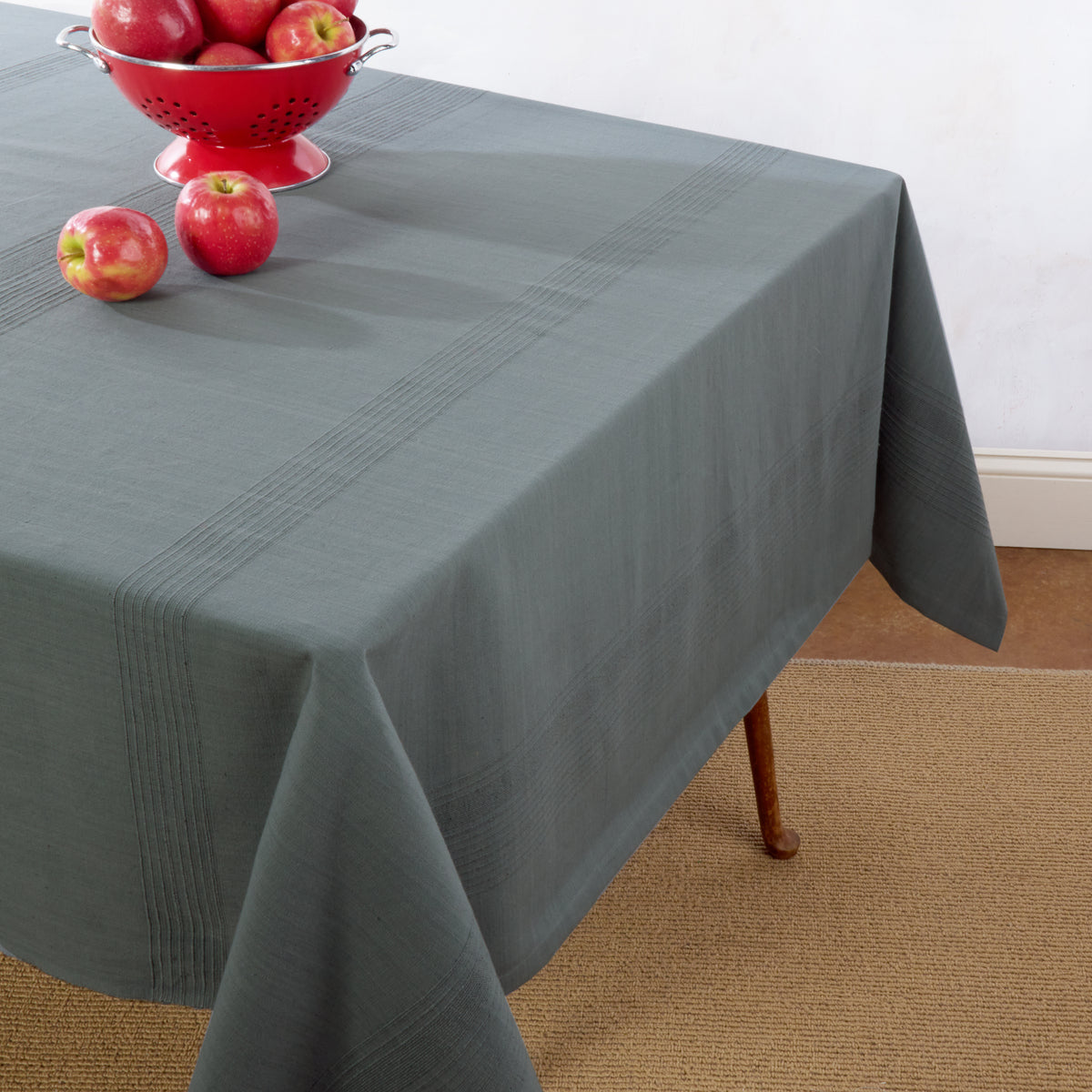 Handwoven Kora Cotton Tablecloths | Foundation | Mushroom