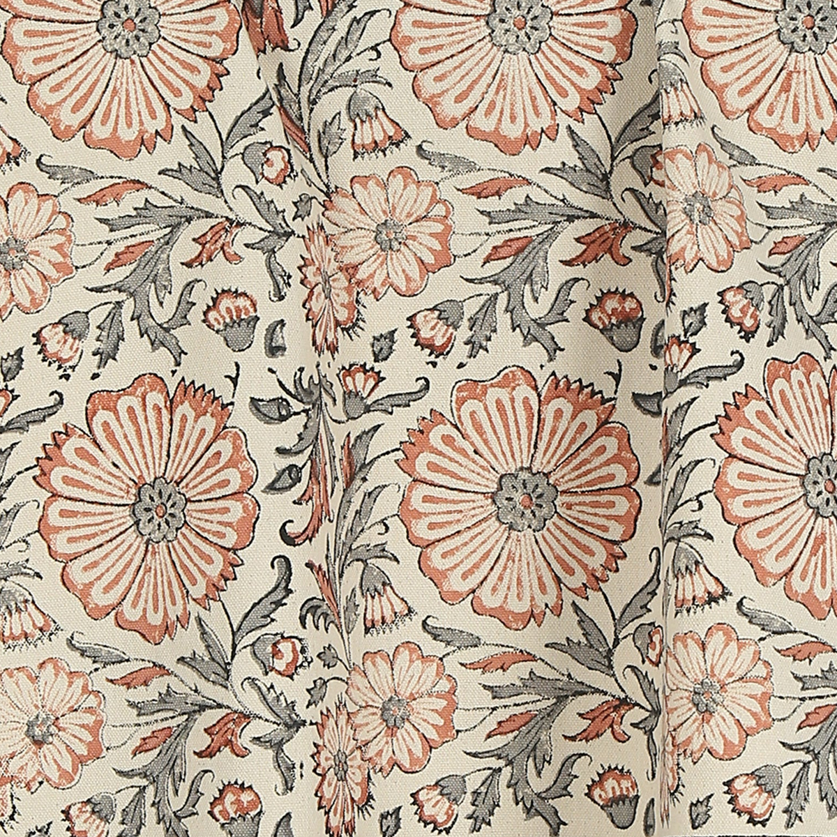 Cotton Kitchen Towel | Hand Block Printed | Bloom  | Earth