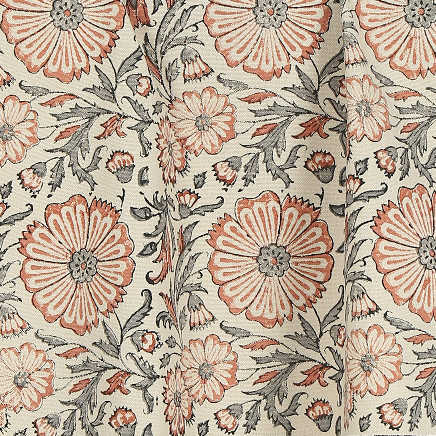 Cotton Kitchen Towel | Hand Block Printed | Bloom  | Earth