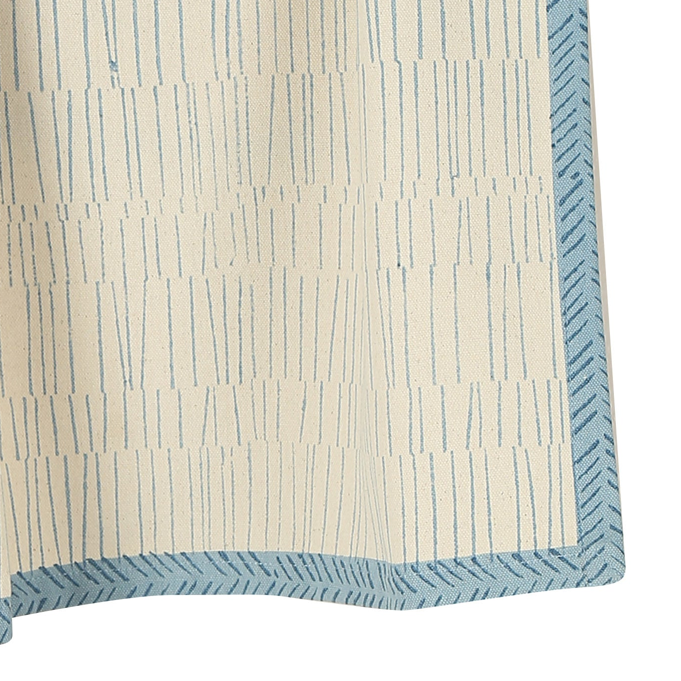 Cotton Kitchen Towel | Hand Block Printed | Tea Break - Baguette