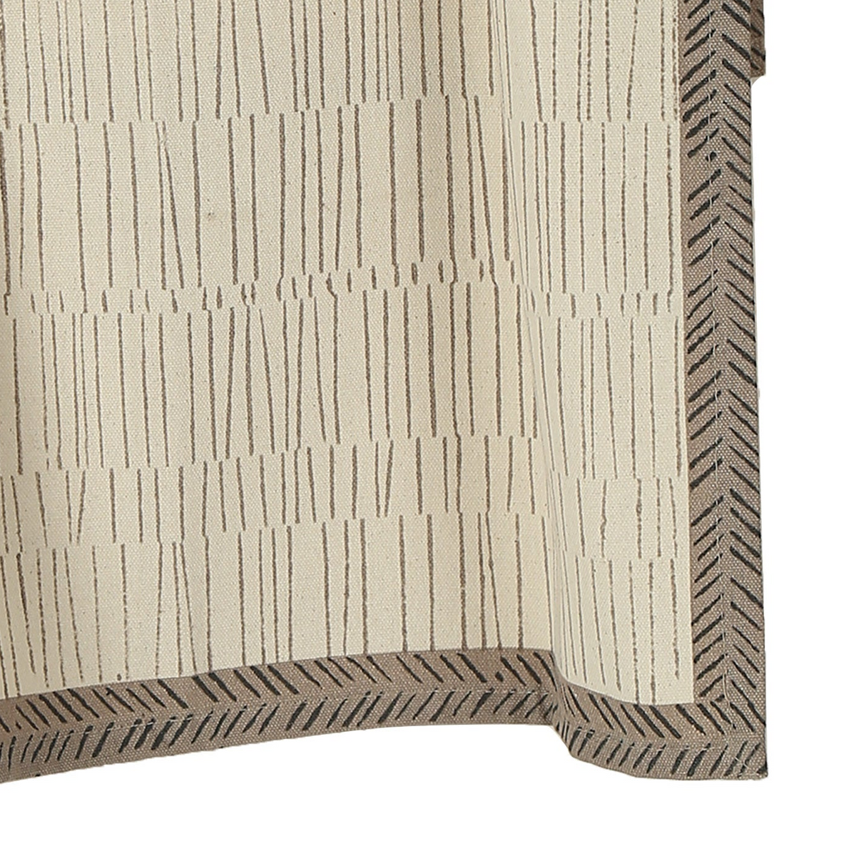 Cotton Kitchen Towel | Hand Block Printed | Tea Break - Baule