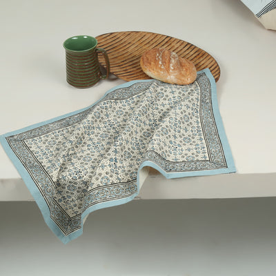 LILY RIVER Hand Block Printed Kitchen Towel