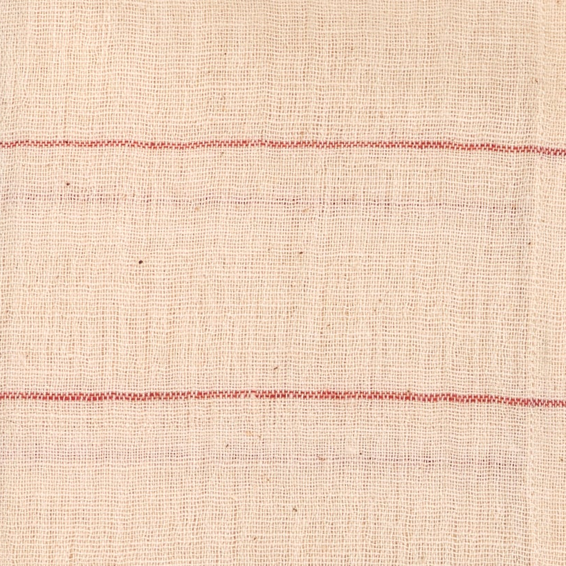 Handwoven Organic Cotton Napkins, Set of 2 | 20" × 20" | Believe Red