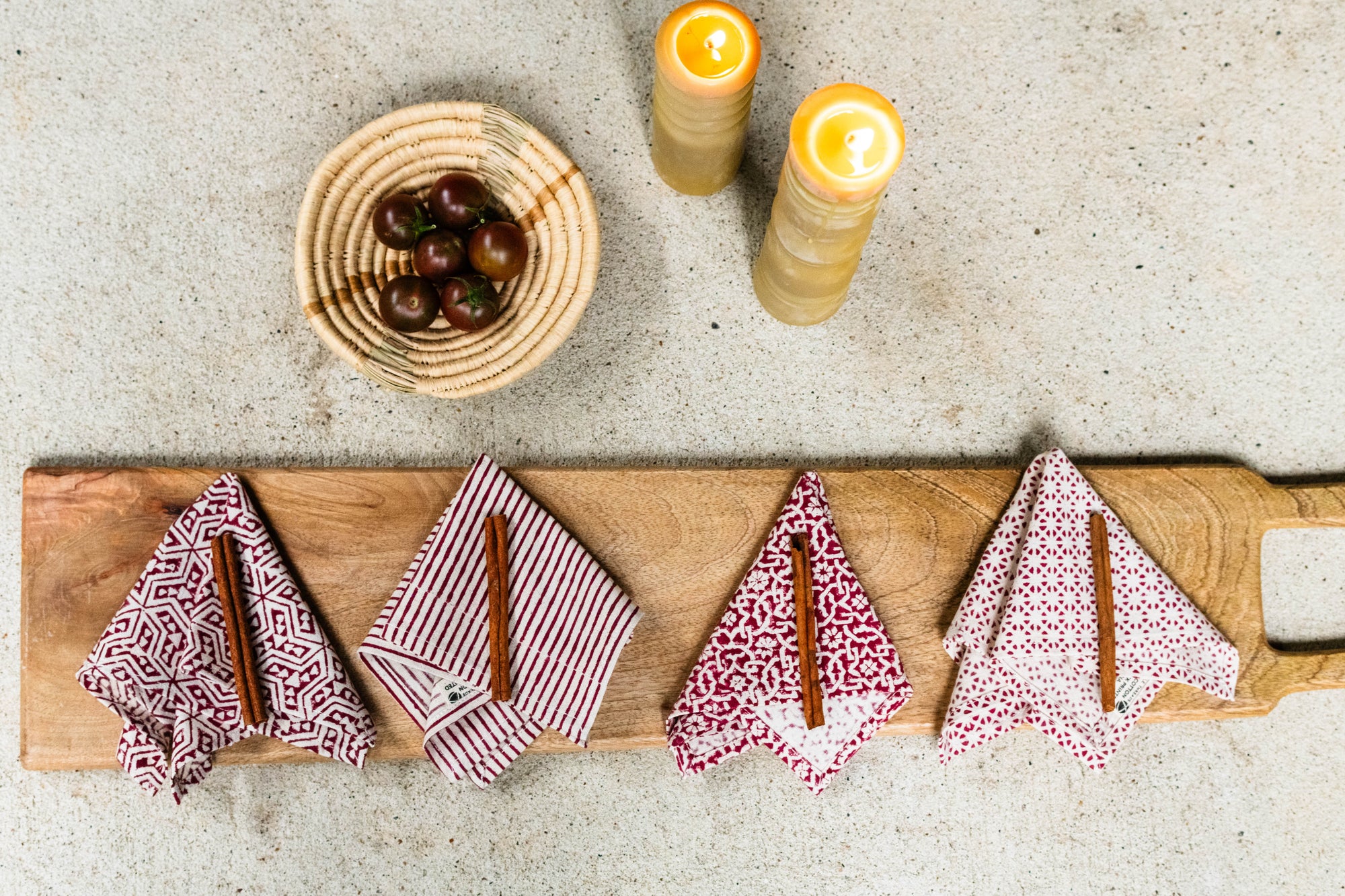 GARNET FOREST Napkin (set of 4)