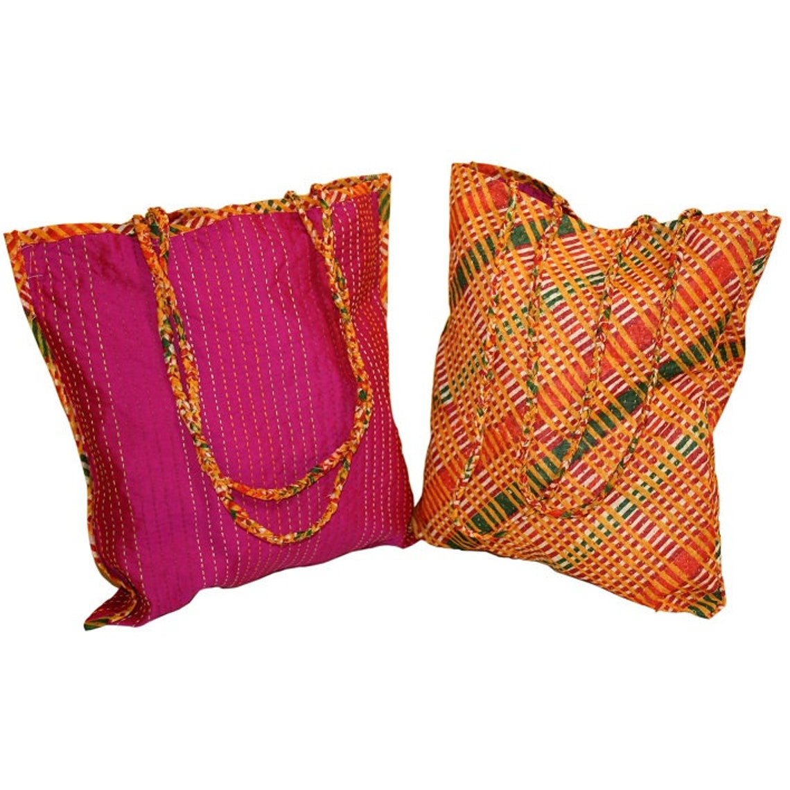 Reversible Cotton & Cotton-Silk Bag | Good Inside