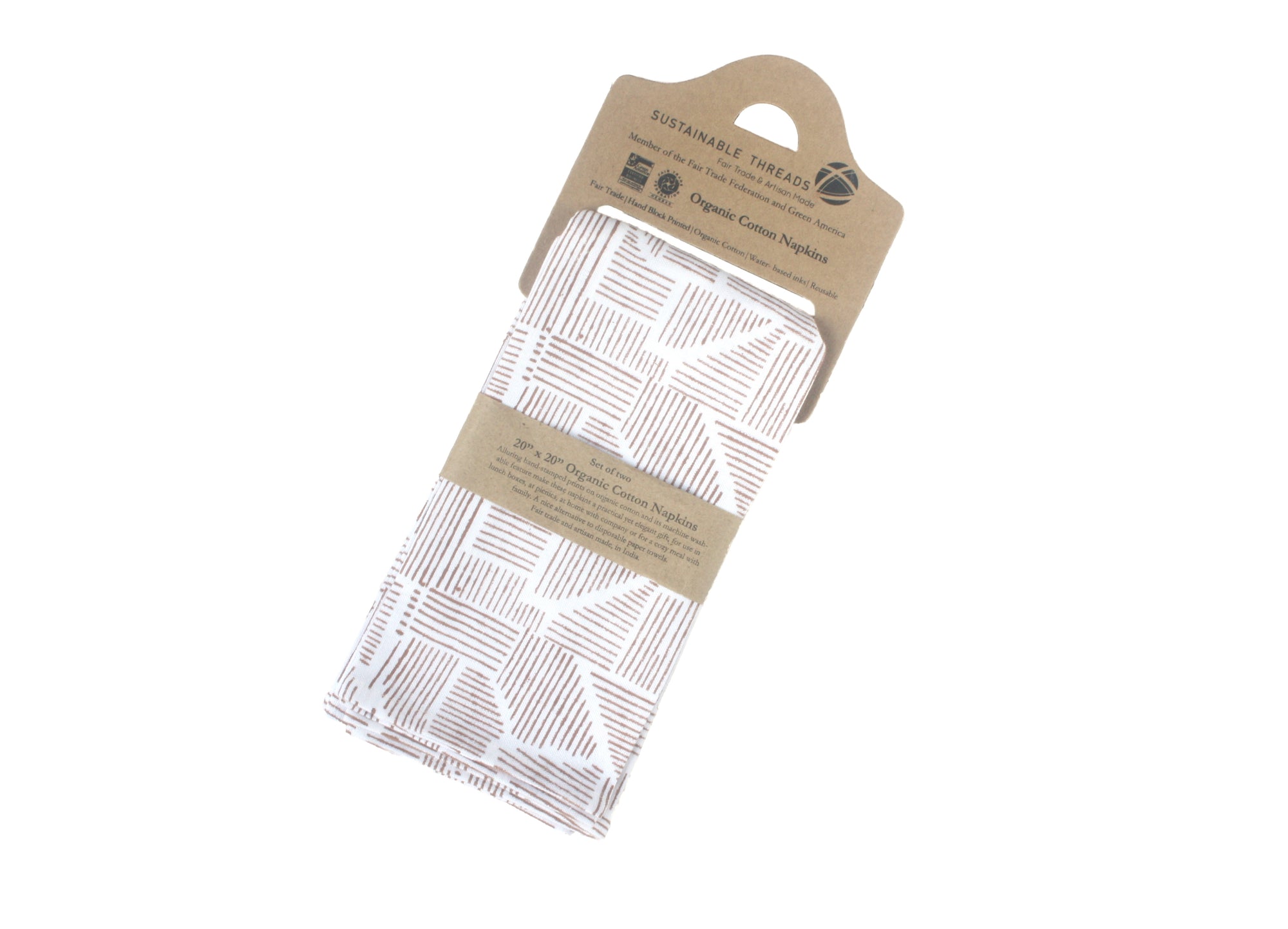 GEOMETRIC BRONZE Napkin (set of 2)