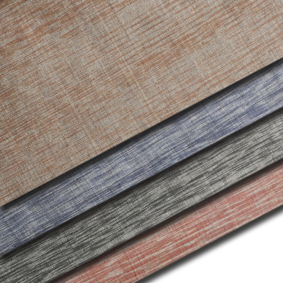 Handwoven Organic Cotton Napkins, Set of 2 | 20" × 20" | Timeless | Old Delhi