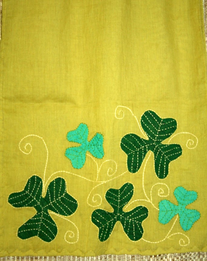 Mulmul Cotton Scarf with Appliqué & Tanka Embroidery | Trinity