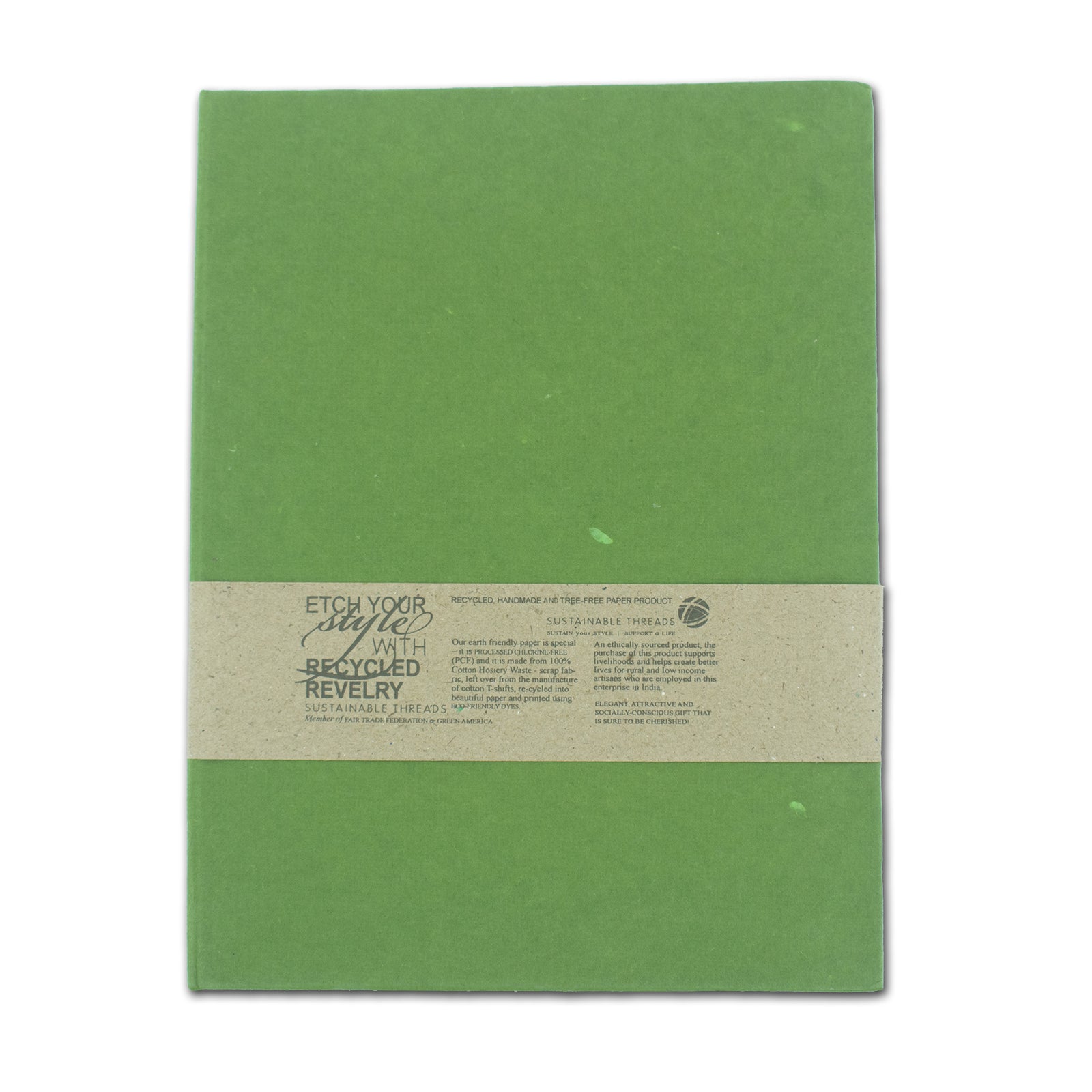 Fair Trade Tree-Free Photo Frames | Handmade Recycled Cotton Paper 5x7 Frames | In Bloom