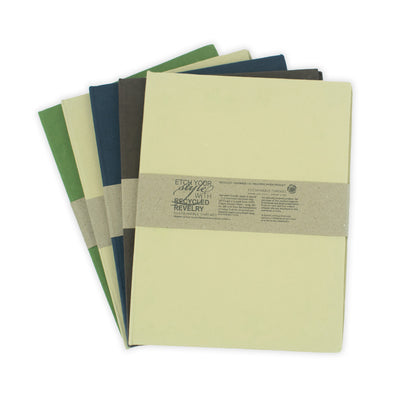 BLOOM Handmade Double Photo Frames made from Upcycled Tree-free Paper (Set of 5)