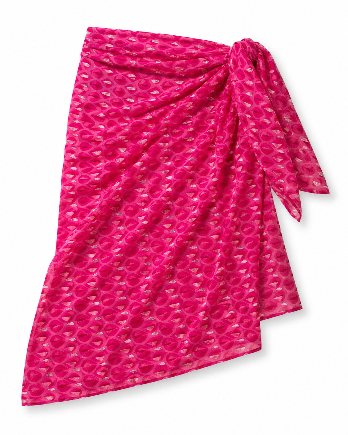 Hand Screen Printed Cotton Sarongs | Fair Trade Beach Wraps | Passion Fruit Punch