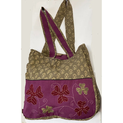 TRINITY. MAPLE. Hand Embroidered Bag