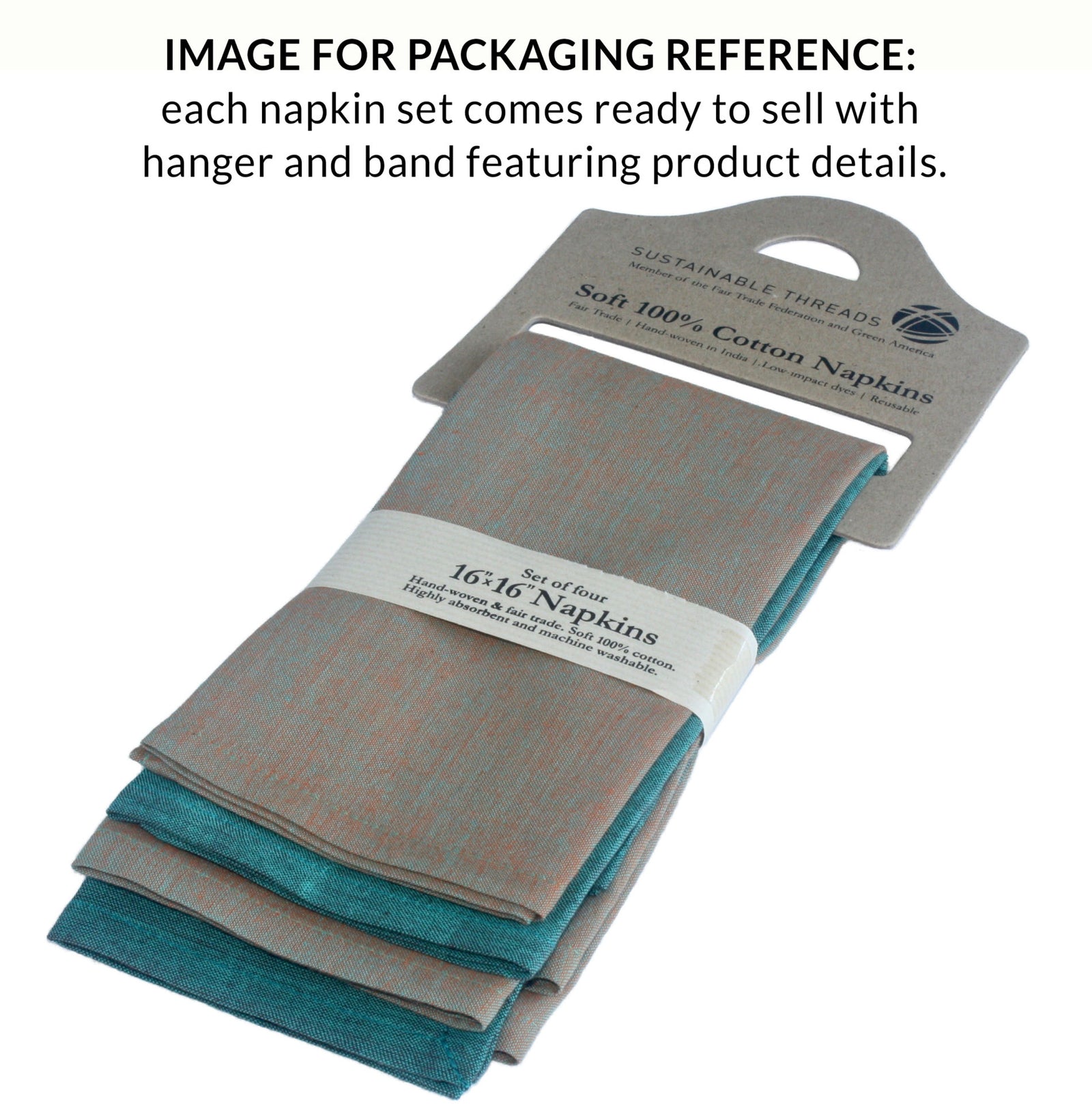 METALLIC Napkin (set of 4)
