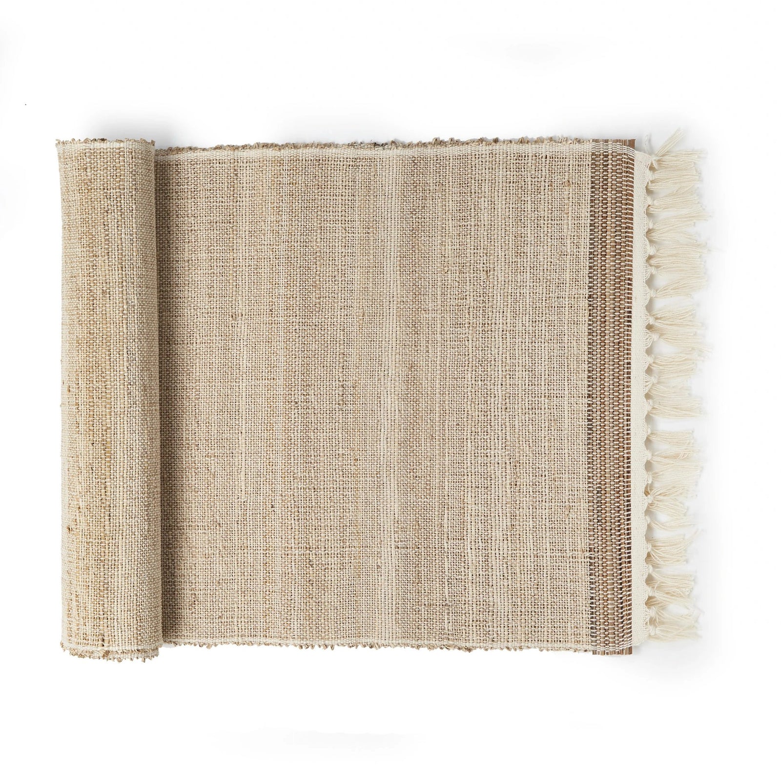 FRINGED BISCOTTI Runner