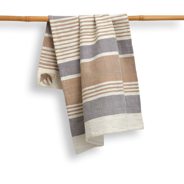 Patterned brown dish towels 1 — Plate & Patina