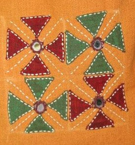 Hand-Embroidered Cotton Crossbody Bag | Aim