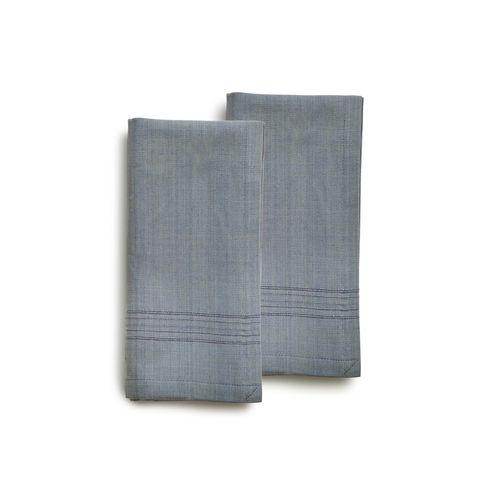 Handwoven Cotton Napkins, Set of 2 | 20" × 20" | Foundation | Aroma