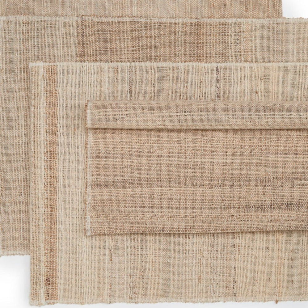 Banana Stem Fiber Placemats, Set of 4 | Handwoven | Table Classics | Biscotti
