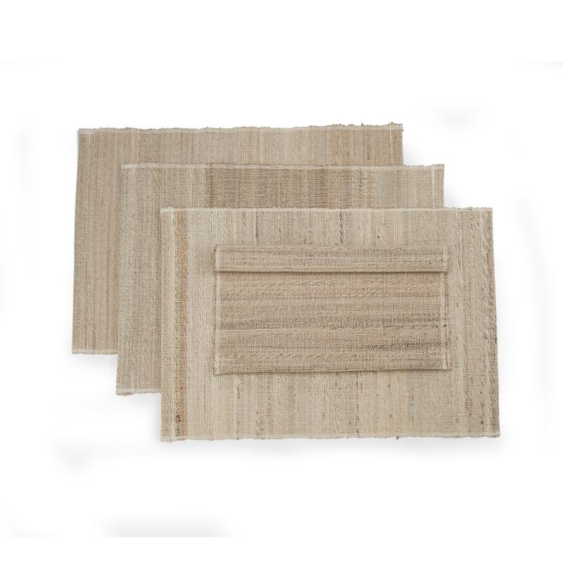 Banana Stem Fiber Table Runner | Handwoven | Table Classics | Biscotti