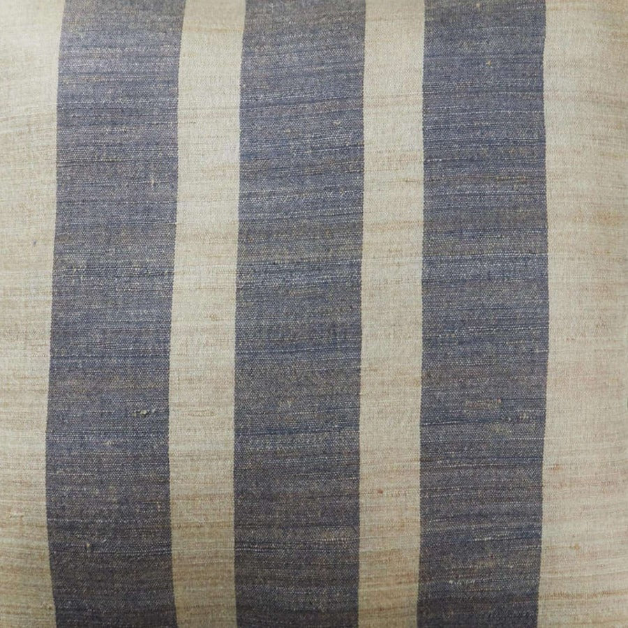 Cruelty-Free Silk Handwoven Pillow with Insert | 18×18 | Deep Tones | Blackberry