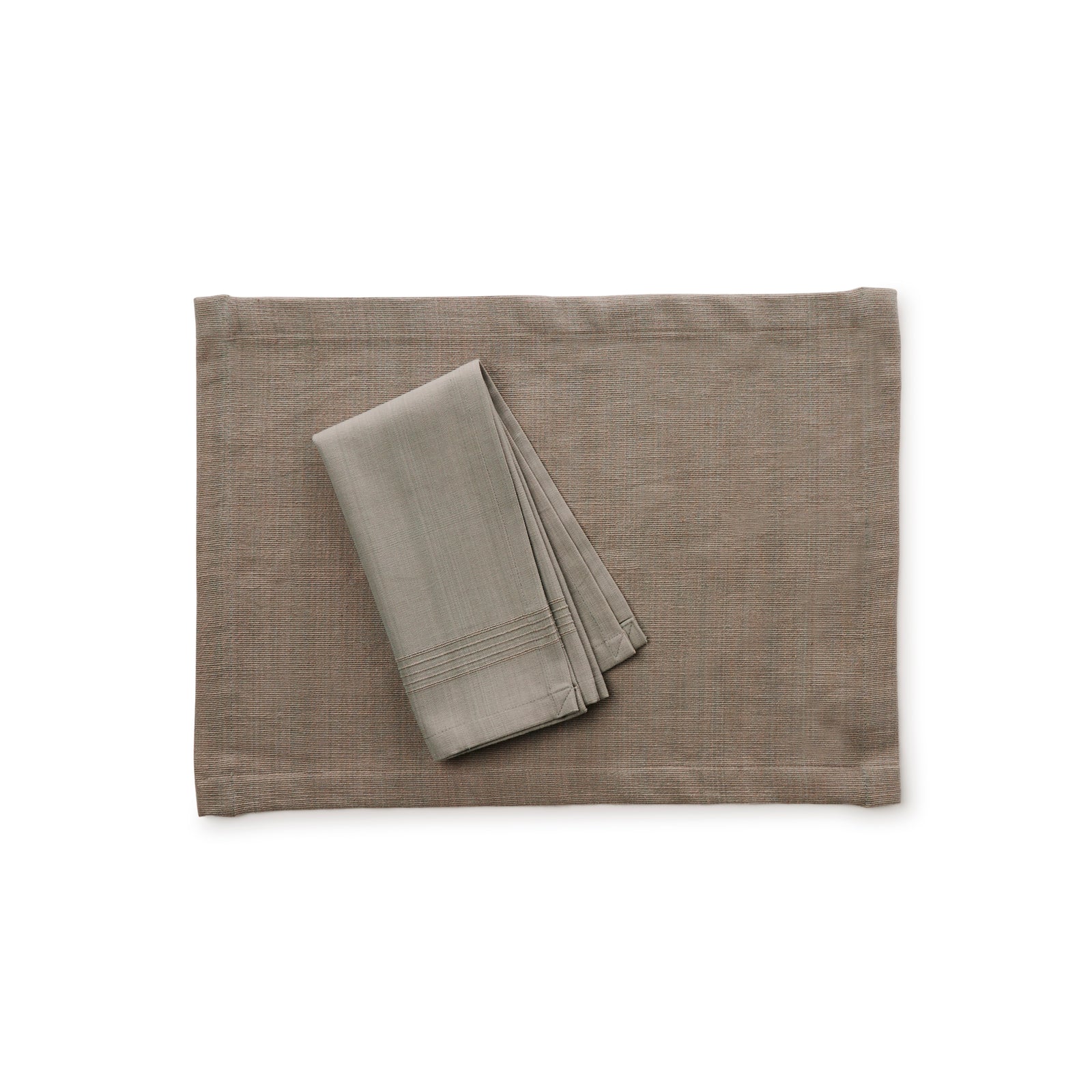 Handwoven Kora Cotton Placemats, Set of 4 | Steadfast | Cider