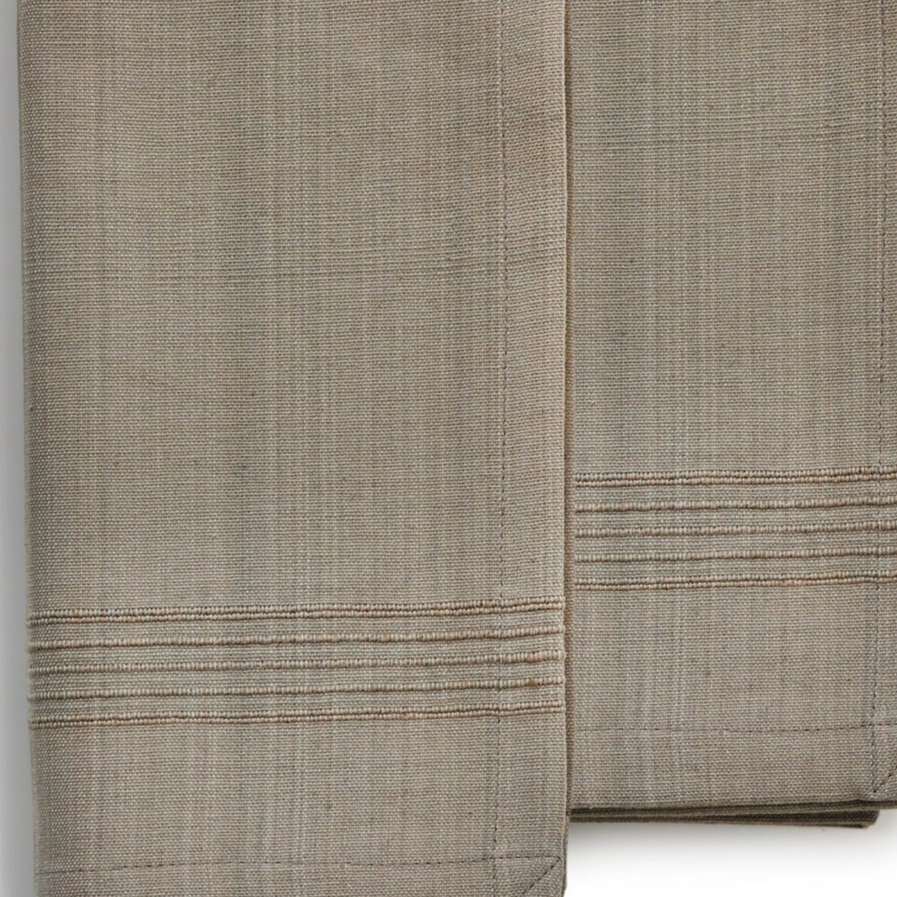 Handwoven Cotton Napkins, Set of 2 | 20" × 20" | Foundation | Cider