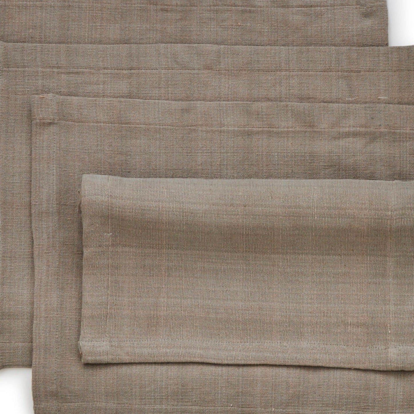 Handwoven Kora Cotton Placemats, Set of 4 | Steadfast | Cider
