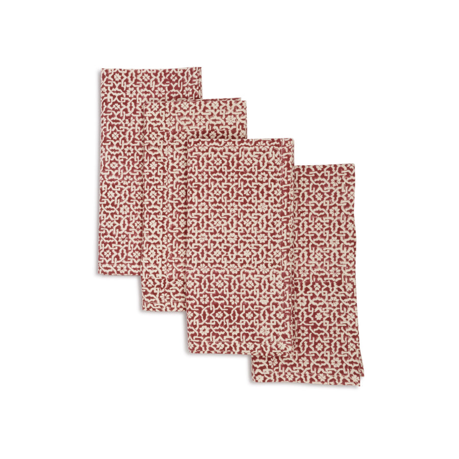 CRIMSON VALLEY Napkin (set of 4)