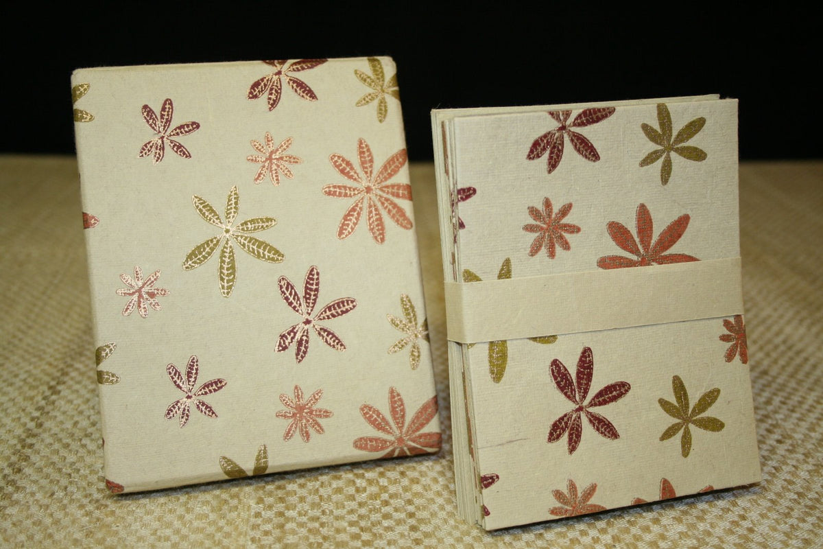 Tree-Free Recycled Cotton Paper Notecards | Hand Screen Printed | Down to Earth