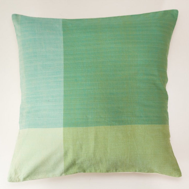 FOUR COLORS: GREEN Pillow