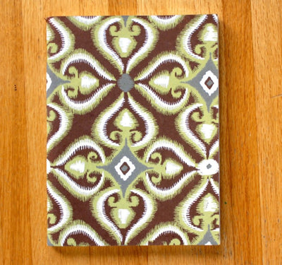 GREEN GEOMETRY Soft Cover Journal 6"x8"