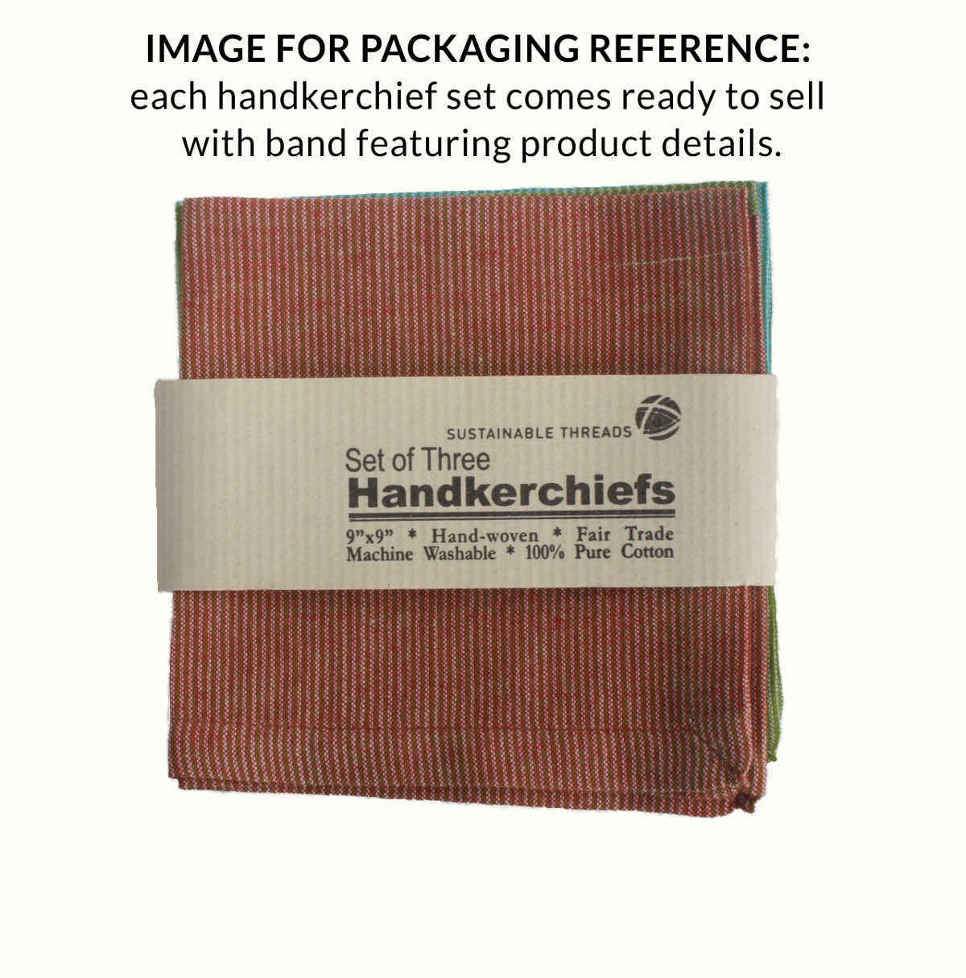 ASSORTED. Handkerchief (Set of 3)